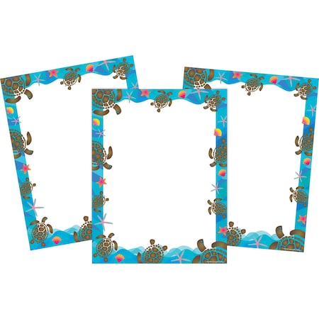 Barker Creek Kai Ola Sea Turtles Computer Paper, 150 sheets/Package 4315